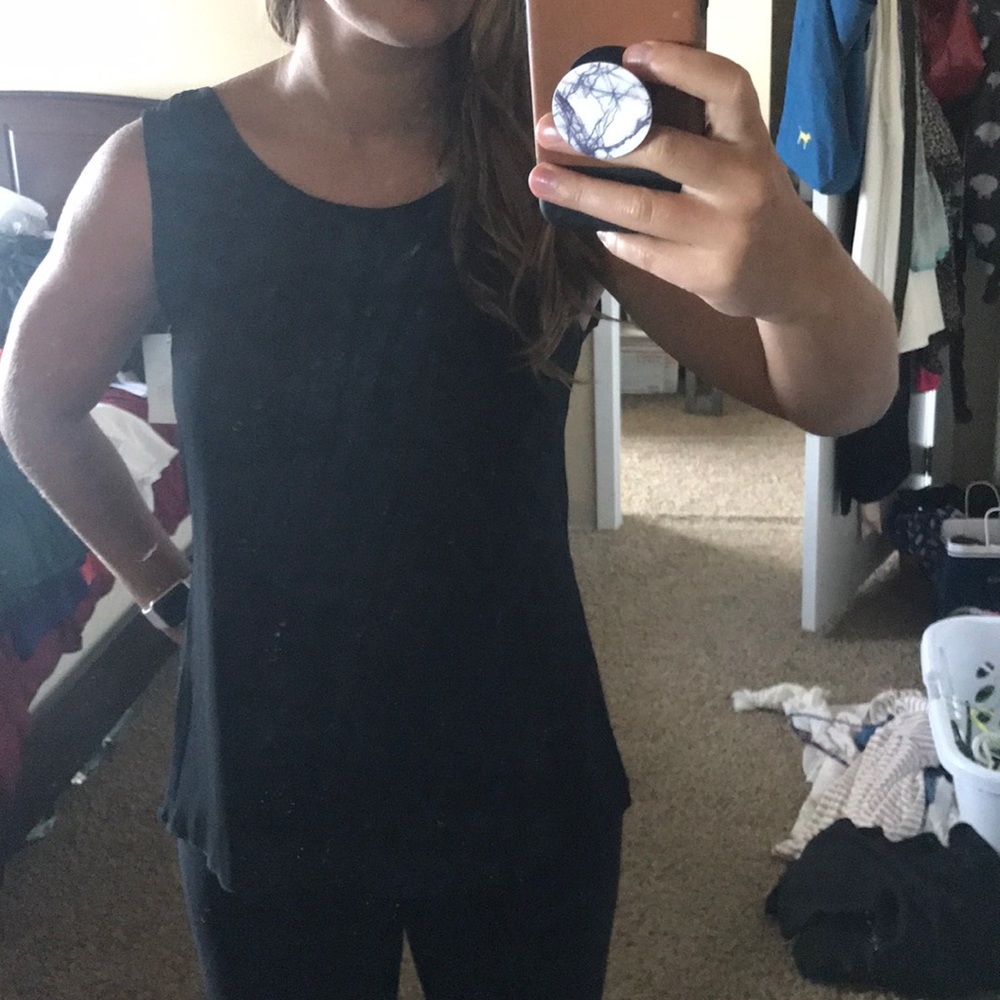 Moa Moa scoop bow back tank